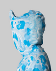 Icy Bape ABC Camo Shark Full Zip Hoodie - Sax