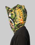 ABC Camo Shark Relaxed Fit Full Zip Hoodie - Black