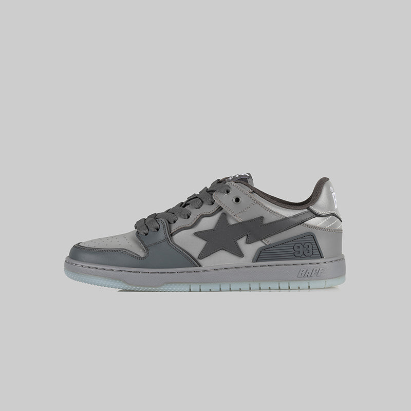 Bape SK8 STA #5 M2 - Reflective Grey