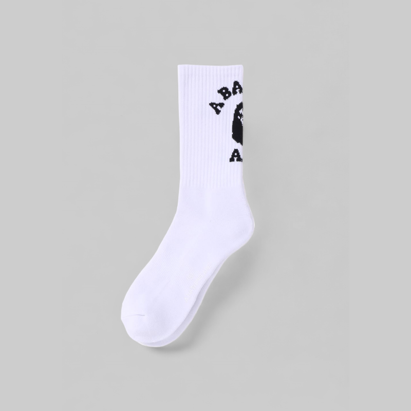 College Socks - White