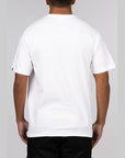 Japanese Tattoo Camo On College T-Shirt - White/Black