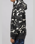 City Camo Shark Full Zip Hoodie - Black - LOADED