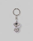 Baby Milo Keychain - Silver