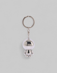 Baby Milo Keychain - Silver