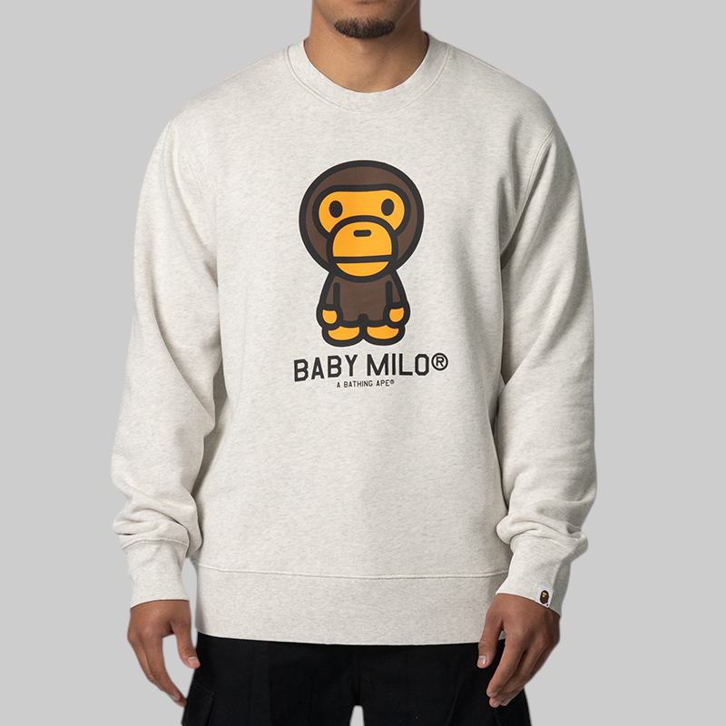 Heavy Washed Milo Sweatshirt - Grey