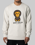 Heavy Washed Milo Sweatshirt - Grey