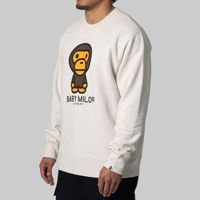 Heavy Washed Milo Sweatshirt - Grey