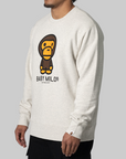 Heavy Washed Milo Sweatshirt - Grey