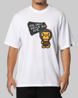 Baby Milo Graphic Relaxed Fit T-Shirt - White