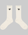 Pile Socks - White
