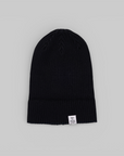 Cotton Rib Beanie - Black