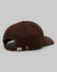 6 Panel Twill Cap - Brown
