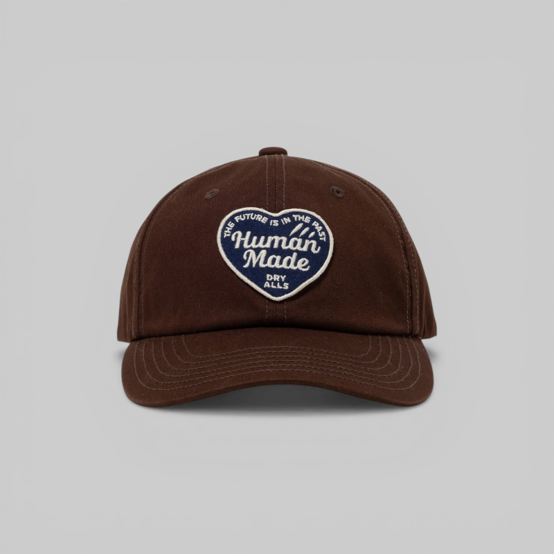 6 Panel Twill Cap - Brown