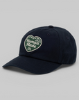 6 Panel Twill Cap - Navy