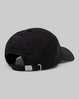5 Panel Nylon Cap - Black