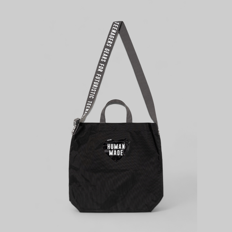 Shoulder Tote Bag - Black