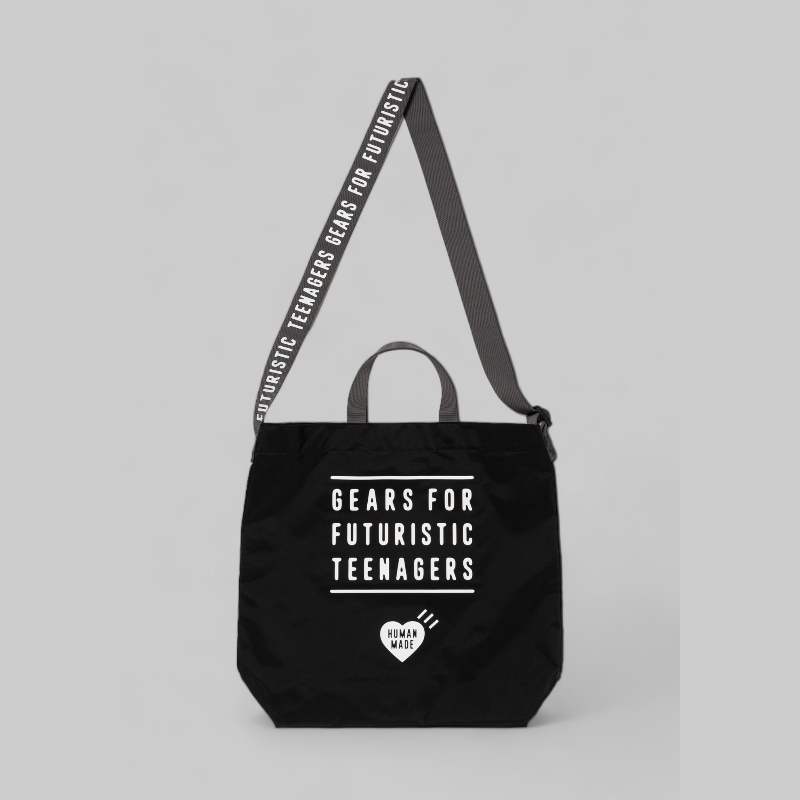 Shoulder Tote Bag - Black