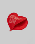 Heart Bank Pouch - Red