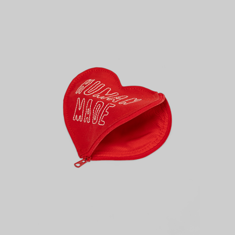 Heart Bank Pouch - Red