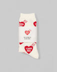 Heart Socks - Red