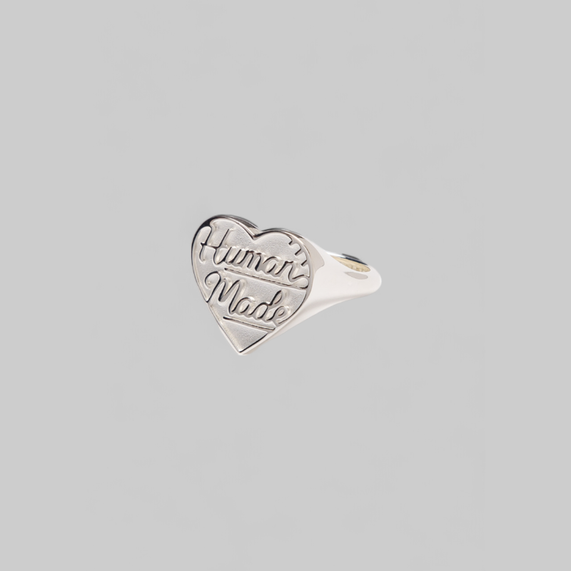 Heart Silver Ring - Silver