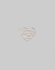 Heart Silver Ring - Silver