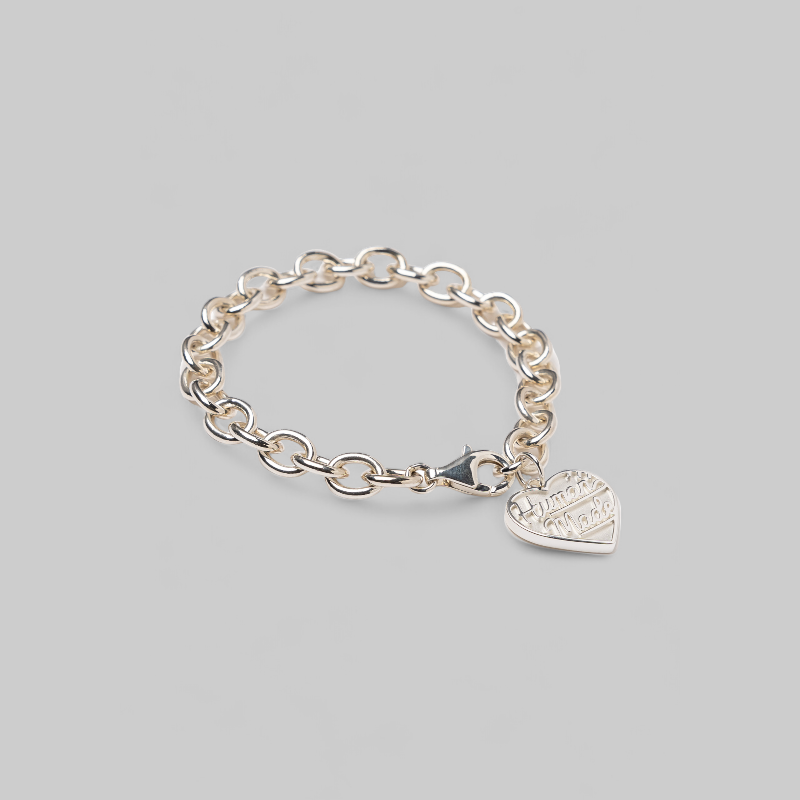 Heart Silver Bracelet - Silver