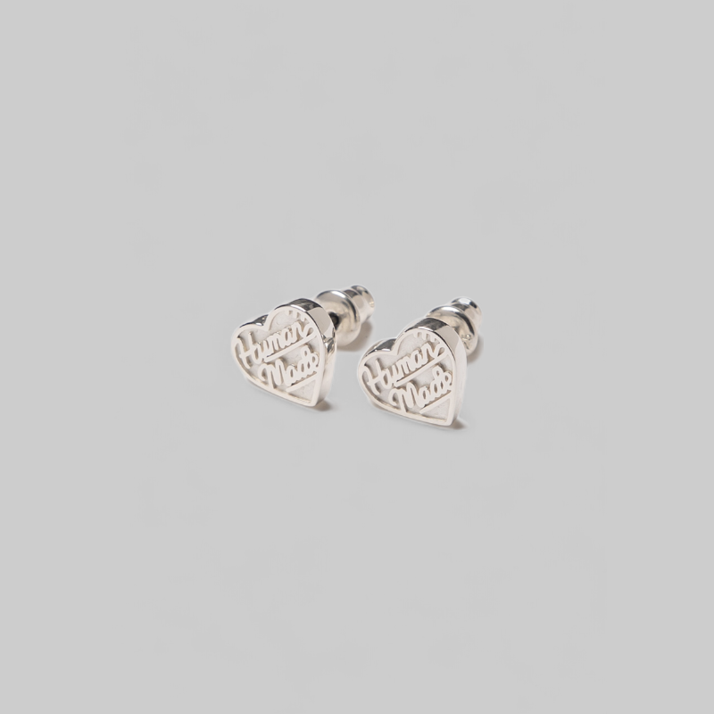 Heart Silver Earring - Silver