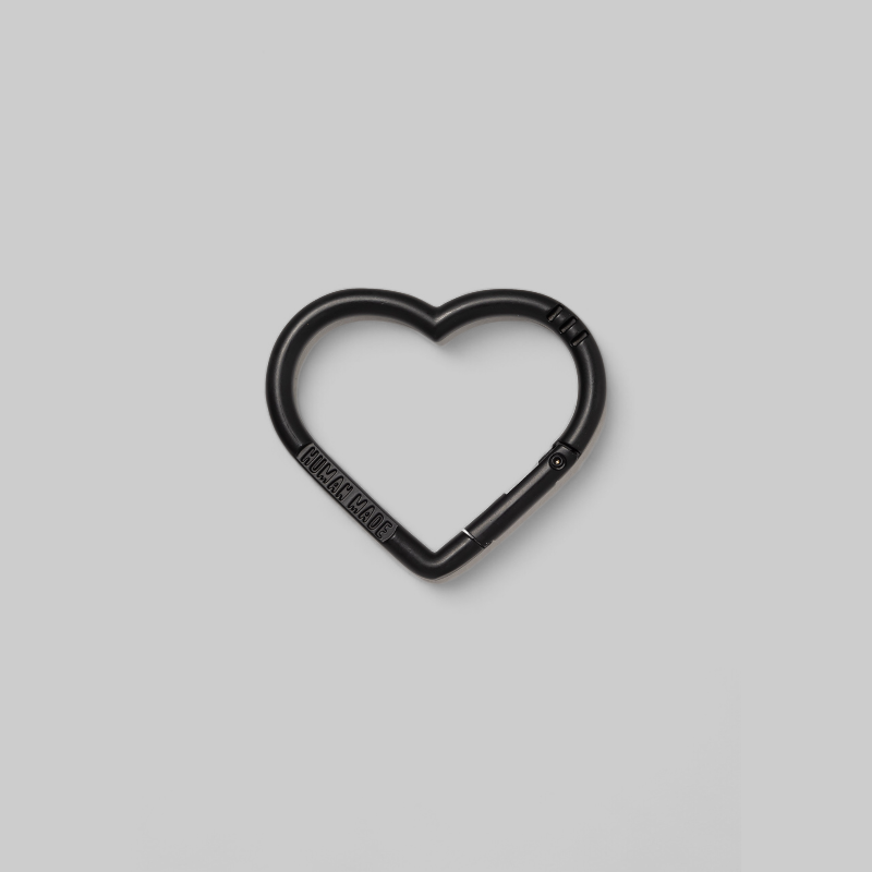 Heart Carabiner - Black