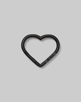 Heart Carabiner - Black