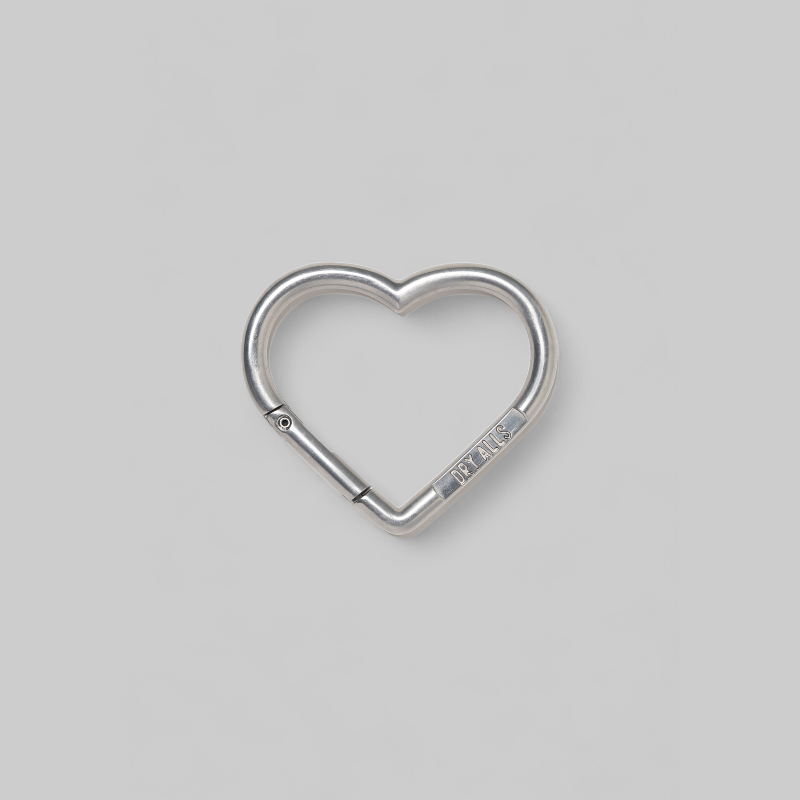 Heart Carabiner - Silver