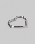 Heart Carabiner - Silver