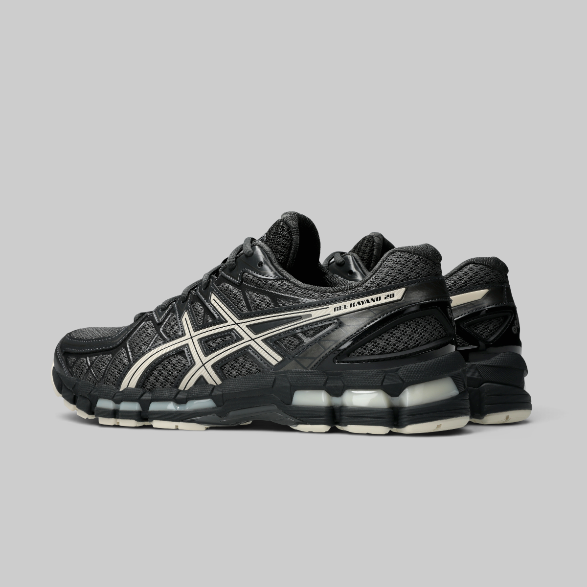 Gel-Kayano 20 - Obsidian Grey/Oatmeal
