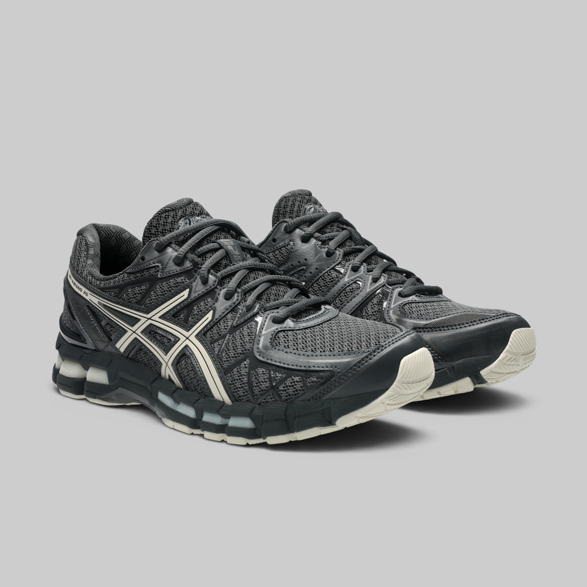 Gel-Kayano 20 - Obsidian Grey/Oatmeal