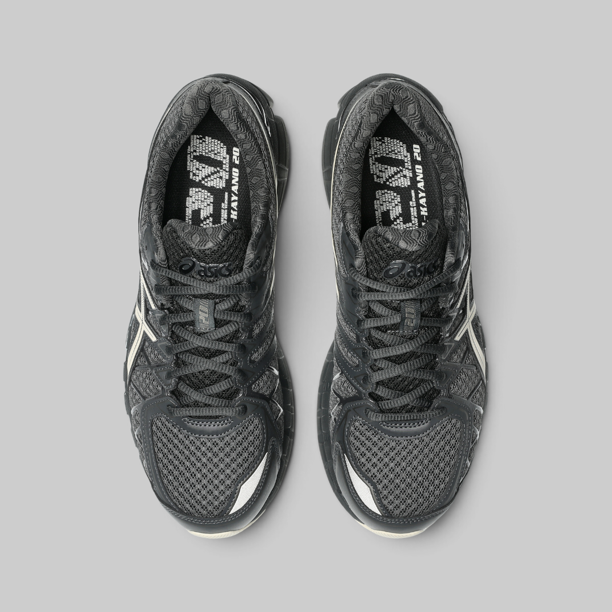 Gel-Kayano 20 - Obsidian Grey/Oatmeal
