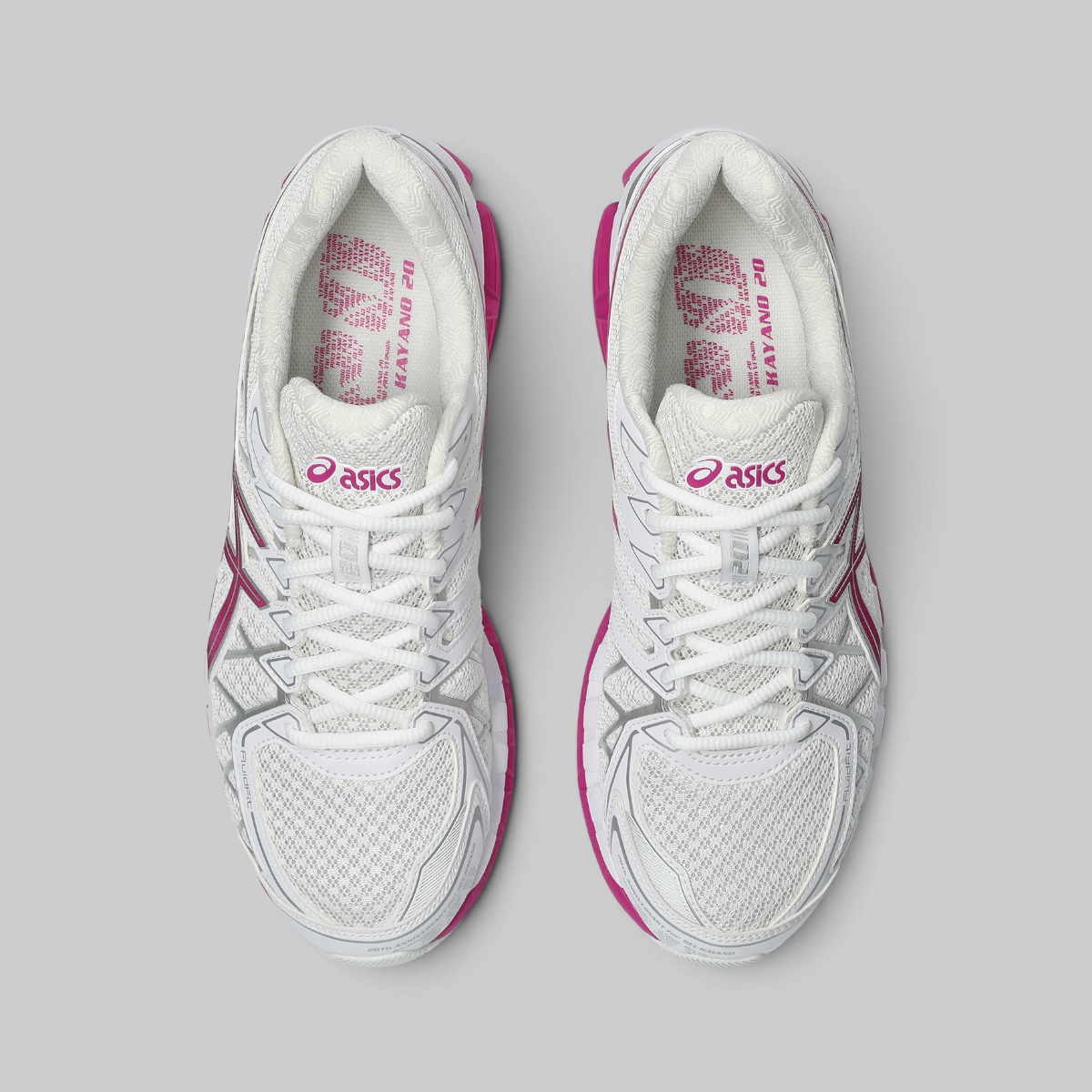 Gel-Kayano 20 - White/Raspberry