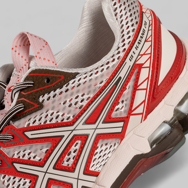 UB9-S Gel-Kayano 20 - Crystal Pink/Classic Red