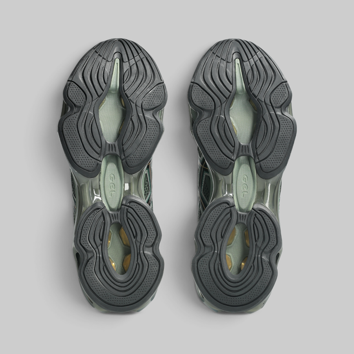Gel-Kinetic 2.0 - Obsidian Grey/Olive Canvas