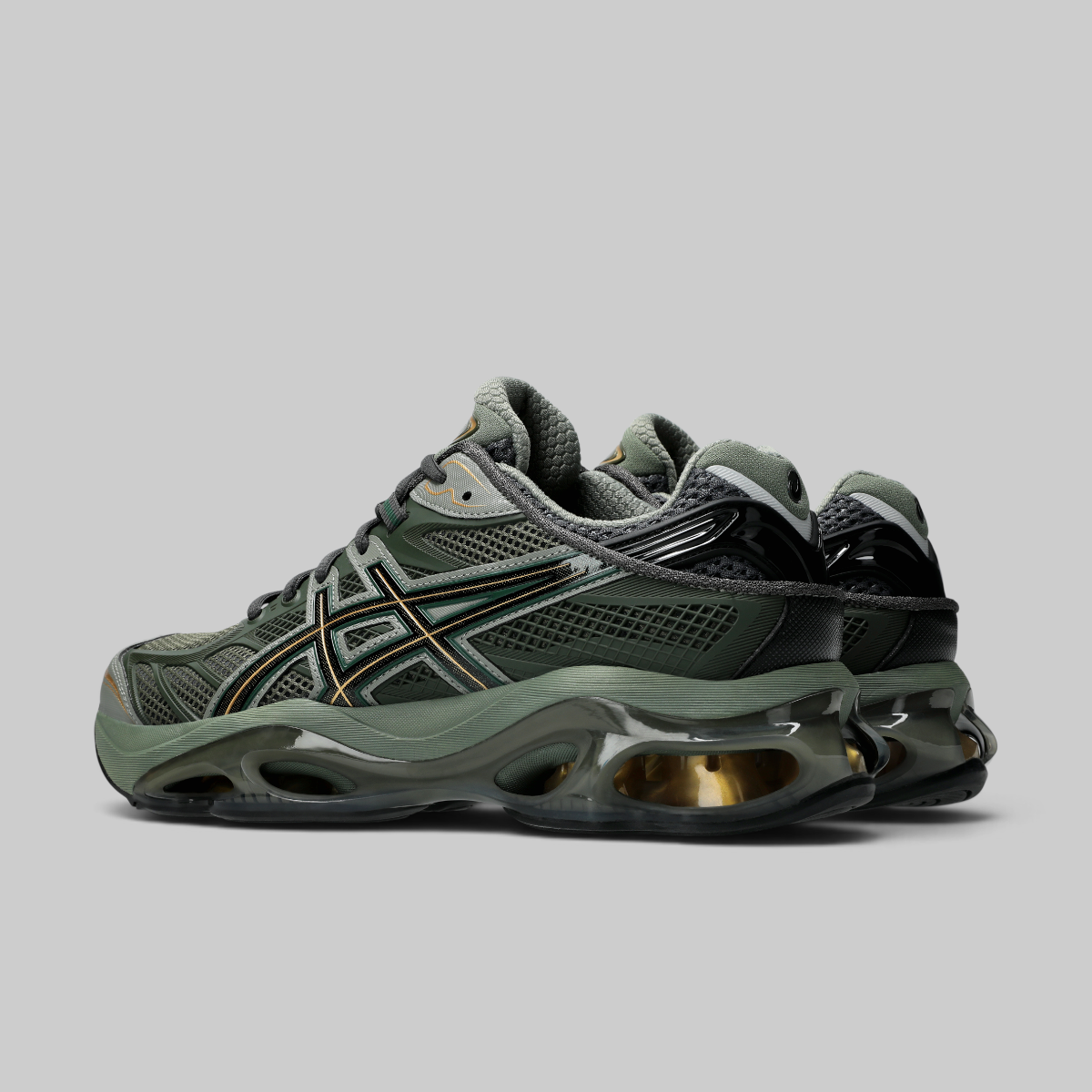 Gel-Kinetic 2.0 - Obsidian Grey/Olive Canvas