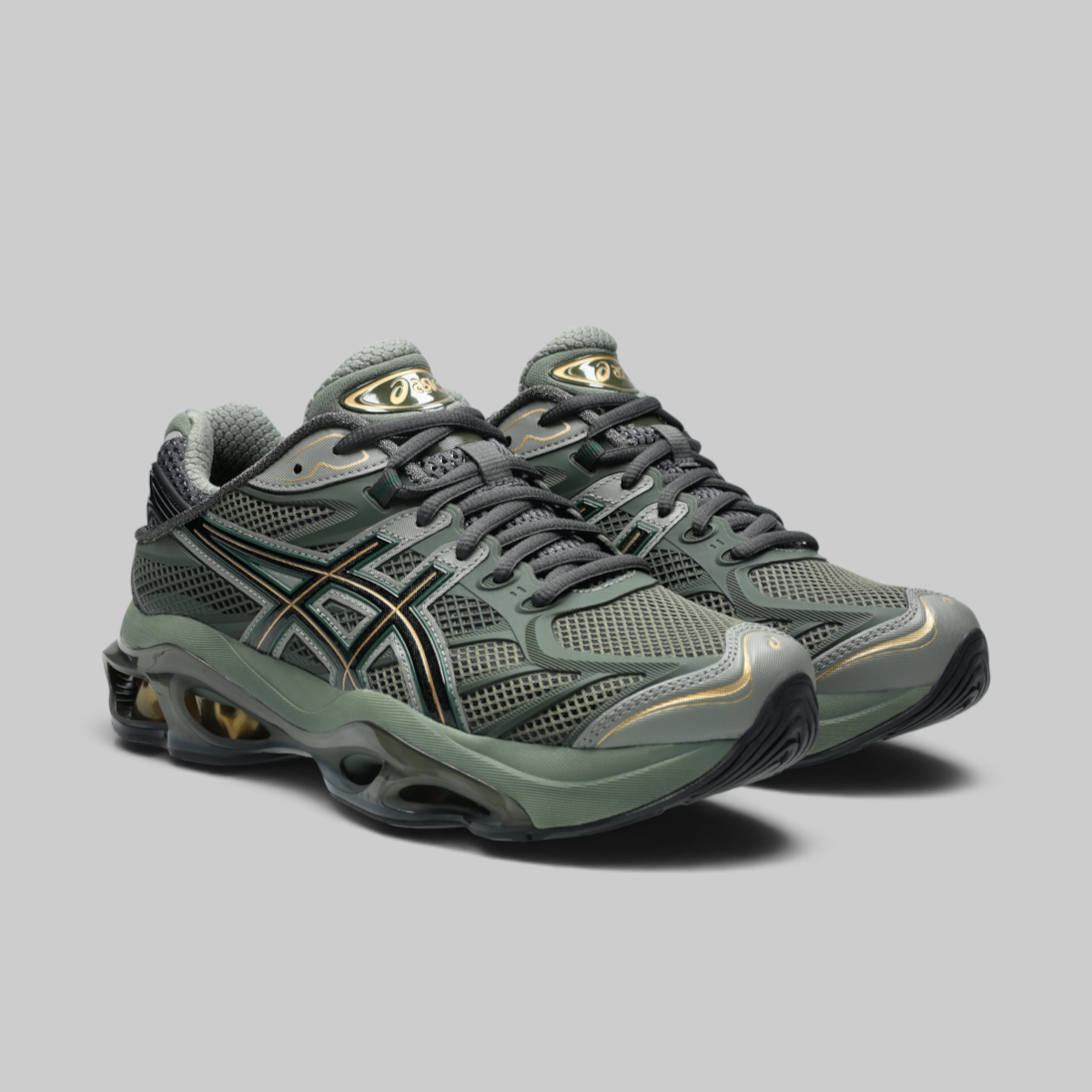 Gel-Kinetic 2.0 - Obsidian Grey/Olive Canvas