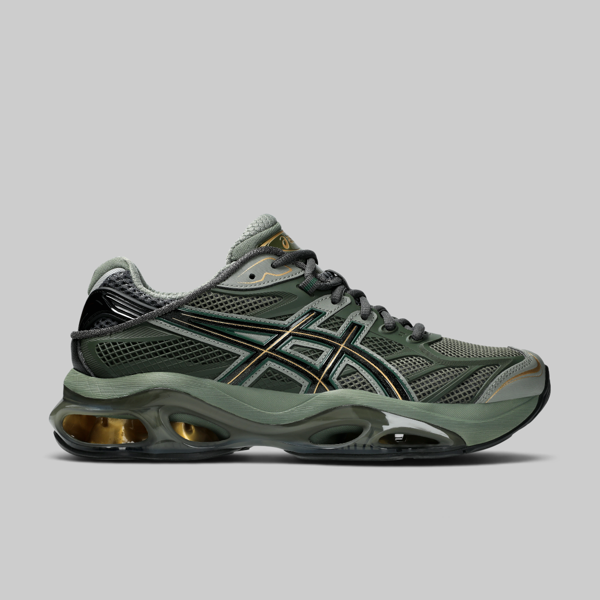 Gel-Kinetic 2.0 - Obsidian Grey/Olive Canvas