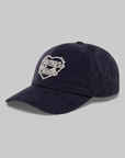 6 Panel Corduroy Cap - Navy
