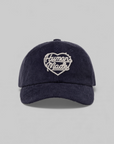 6 Panel Corduroy Cap - Navy