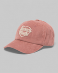 6 Panel Corduroy Cap - Pink