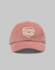 6 Panel Corduroy Cap - Pink