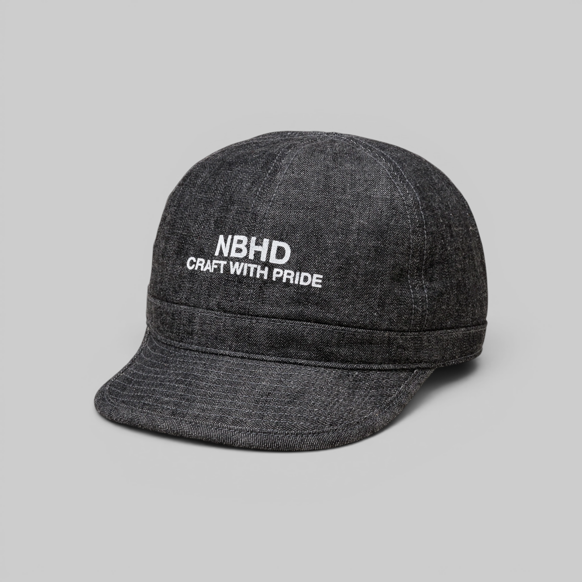 Denim Utility Cap - Black