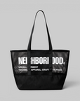 Mesh Tote Bag - Black