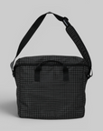 Reflective Messenger Bag - Black