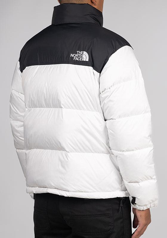 1996 Retro Nuptse Jacket - TNF White/TNF Black - LOADED