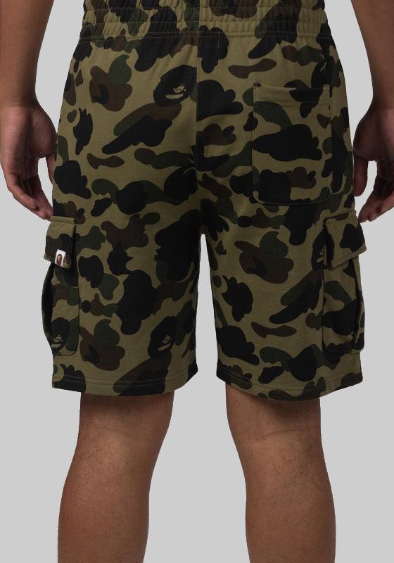 1st Camo 6 Pocket Sweat Short - Green - LOADED